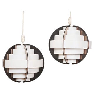 Vintage Danish Pendant Lamp by Flemming Brylle and Preben Jacobsen For Sale
