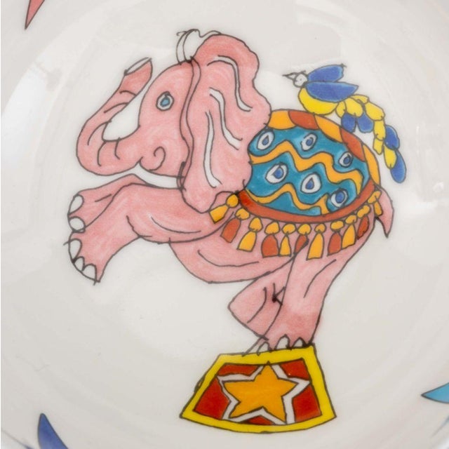 Three Gene Moore for Tiffany & Company Porcelain "Fantasy" Children's Tableware Service Set For Sale - Image 10 of 18