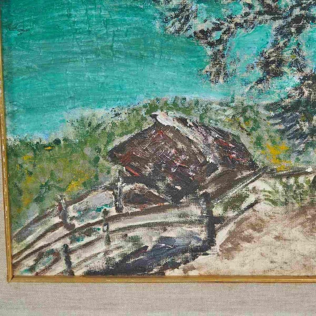 Gabriella Sciacovelli, Landscape with Mountains, Oil on Board For Sale - Image 3 of 6