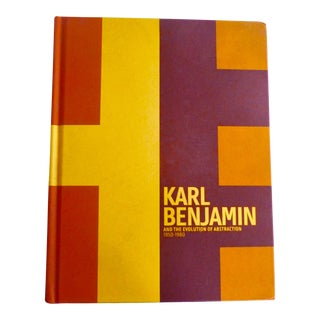 Karl Benjamin, California Abstract Painter Art Book For Sale