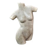 Image of Marquis Collection Beverly Hills Tessellated Stone Female Nude Torso For Sale