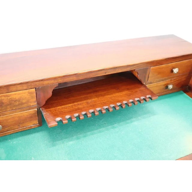 Brown 19th Century Cherry Wood Desk For Sale - Image 8 of 12