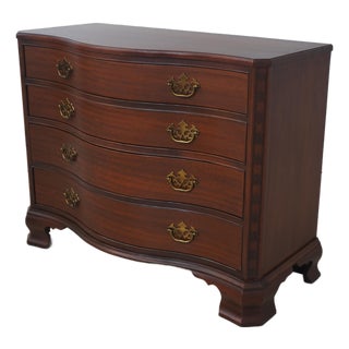 Baker Historic Charleston Mahogany Chest of Drawers For Sale