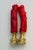Nautical 1970s Fabulous Red Coral Lamp Finials Pair For Sale - Image 3 of 6