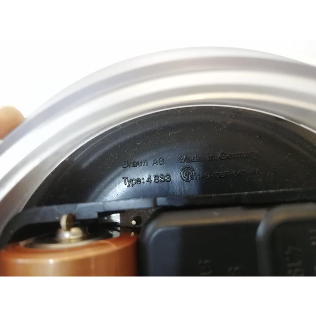 Black Wall Clock by Dietrich Lubs for Braun, Germany, 1979 For Sale - Image 8 of 10