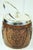English Late 19th Century English Oak and Silver Biscuit Barrel For Sale - Image 3 of 6
