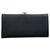 Salvatore Ferragamo Salvatore Ferragamo Gancini Icona Black Leather Continental Wallet For Sale - Image 4 of 10