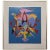 Blue Chaim Gross Enamel 'Peace' Art For Sale - Image 8 of 8