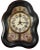 Vintage Pendulum Clock in Wood For Sale