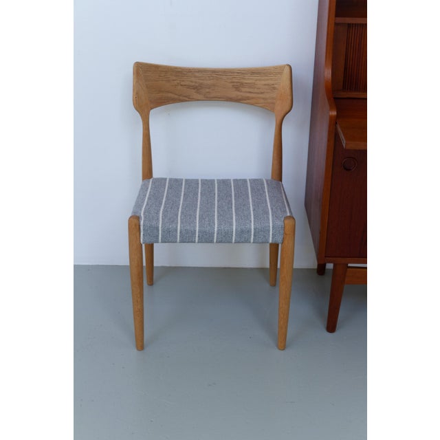 Mid-Century Modern Danish Modern Oak Side Chair by Bernhard Pedersen & Son, 1960s For Sale - Image 3 of 18