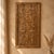 Wood 1920s Wabi Sabi Carved Fish Wood Wall Panel – Koi Pond Art & Statement Headboard 69 For Sale - Image 7 of 8