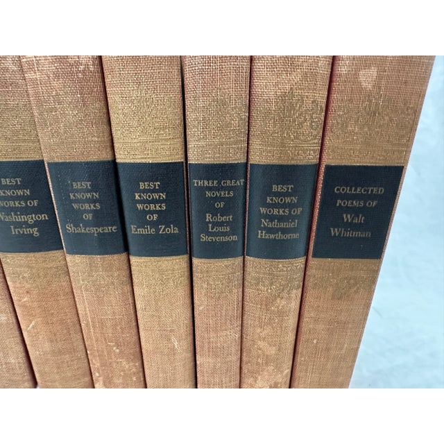 Vintage 1940's Book Club Associates Set of 9 Books For Sale - Image 4 of 9