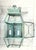 Vintage Solid Brass Outdoor Wall Lantern / Wall Sconce 9”w X 9”.5 D X 19”.5 H For Sale - Image 13 of 13