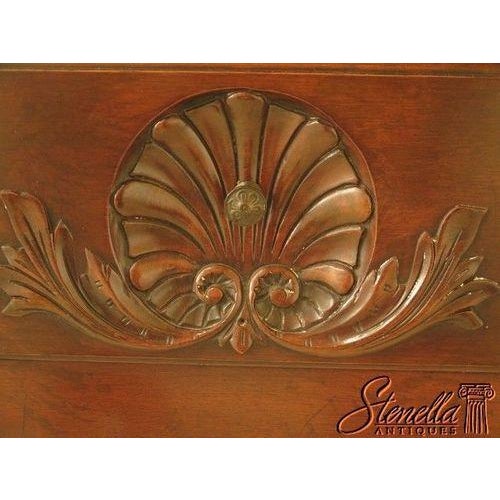 1950s Colonial Edison Institute Henry Ford Chippendale Mahogany Lowboy For Sale - Image 5 of 9