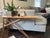 1950s Vintage Wooden Miniature Ironing Board Table – 1930s–1950s Rustic Farmhouse Accent For Sale - Image 5 of 10