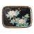 20th Century Small Japanese Silver Wire Cloisonne Pin Tray With Flowers For Sale