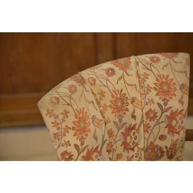 Brown Bridge Armchairs by Jules Leleu, 1930s, Set of 3 For Sale - Image 8 of 17