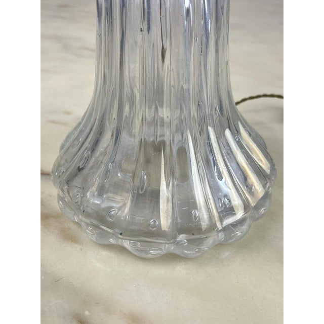 Murano Glass Table Lamp attributed to Barovier & Toso, Italy, 1950s For Sale - Image 7 of 16