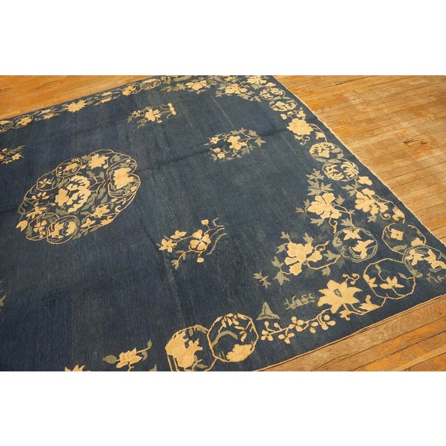 Textile Antique Chinese Peking Rug For Sale - Image 7 of 11