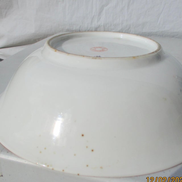 1920s Art Deco Decorative Porcelain Bowl Antique 1920s' For Sale - Image 5 of 6