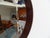 Antique Oval Mahogany Mirror, 1890s, in Very Good conditions. Designed 1890 to 1919