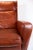 Danish Red Brown Leather Easy Chair, 1960s For Sale - Image 3 of 10