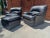 Postmodern Vintage Postmodern Italian Lounge Chairs With Ottoman Set - 3 Pieces For Sale - Image 3 of 13