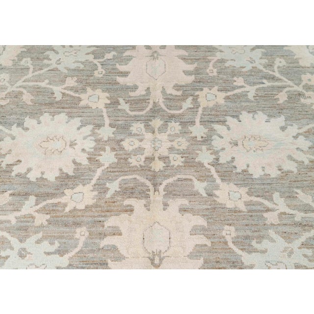 Oushak Rug 7'8" x 9'10" #21385 For Sale - Image 4 of 8