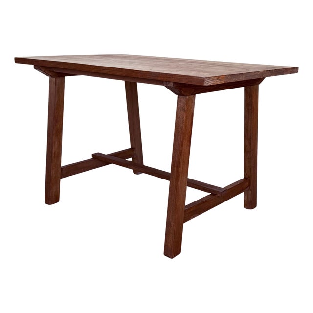 Early 19th Century Spanish Baroque Work Side Table , Restored For Sale