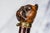 Amazing Hand Carved Wood British Bull Dog Antique Desk Letter Opener Office Decor For Sale In New York - Image 6 of 12
