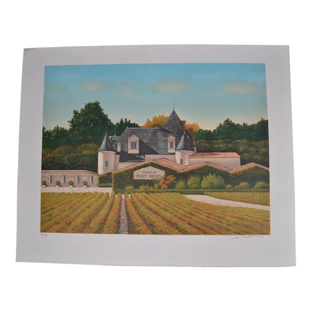 André Renoux Original Lithograph. Signed and Numbered 151 of 175 For Sale