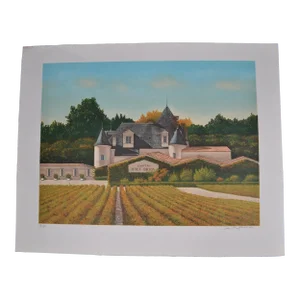 André Renoux Original Lithograph. Signed and Numbered 151 of 175