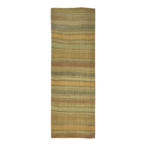 Vintage Circa 1940 Hand Woven Turkish Kilim, 4ft 7in X 15ft