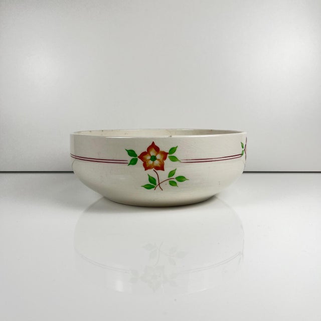 Salad Bowl from Moulins Des Loups, 1950s For Sale - Image 4 of 7