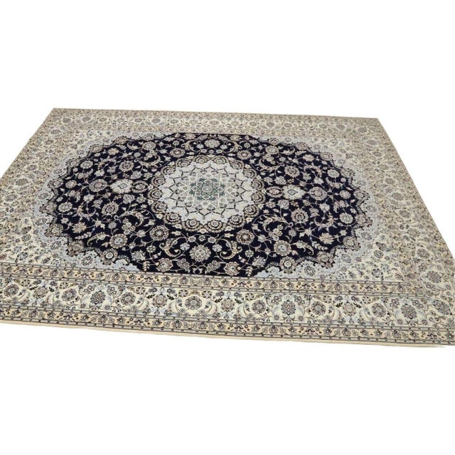 Beautiful oriental rug Super Nain 6 La | Size: 358 x 254 cm | Knot density: 850.000-1.000.000 knots/m² | Material: 80%...