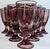 Noritake Plummy Purple Swirled Goblets- Set of Ten For Sale - Image 4 of 10