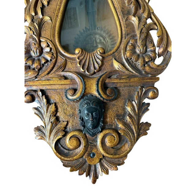 **Antique Ornate Wall Clock** Step back in time with this exquisite antique wall clock, a masterpiece that blends...