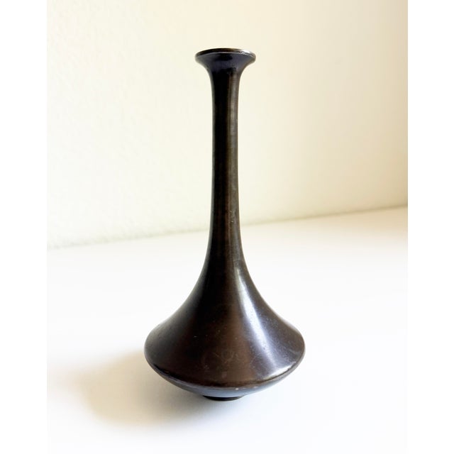 Late 19th Century Meiji Era Bronze Vase, Japan For Sale - Image 5 of 9