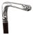 Antique French Silver Walking Cane Stick, 1800s For Sale