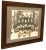 Wood Antique Circa 1912 Boston Massachusetts High School Football Team Authentic Photograph in Walnut Wood Frame For Sale - Image 7 of 13