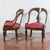 Red Fabric Armchairs, Set of 2 For Sale - Image 15 of 18