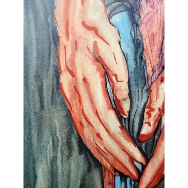 Modern Salvador Dali, The Rise of Geryon, Woodcut For Sale - Image 3 of 5