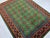 Green Turkmen Mori Gul Wool Area Rug, 5'7" X 7'7" For Sale - Image 9 of 14