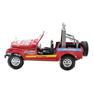 Jeep CJ-7 Africatours Rally Version Car from Bburago, Italy, 1980s For Sale