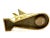 1950s Mig 21 Desk Plane Model in Brass, 1950s For Sale - Image 5 of 10