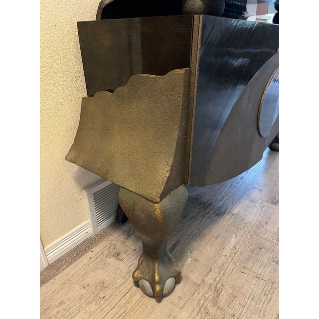 Custom Gurami Sculptural Biomorphic Brutalist Credenza / Sideboard - A One-of-a-Kind Masterpiece For Sale - Image 10 of 11