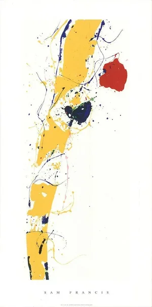 2002 Sam Francis 'Untitled 1985' Serigraph Poster