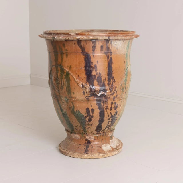 19th Century French Anduze Jardiniere Signed Boisset For Sale - Image 10 of 13