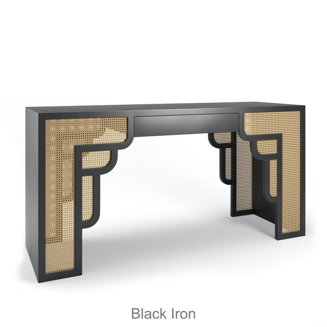 Habanera Console Table Black Iron Chairish