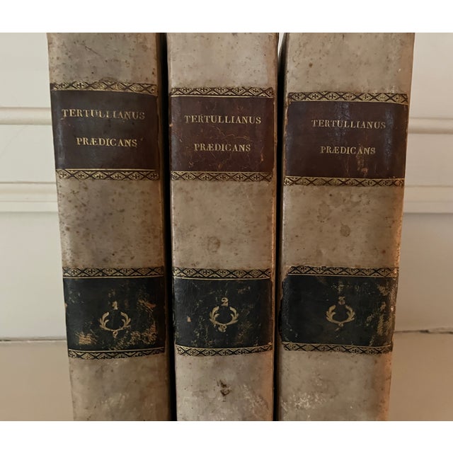 Fine Leather Bindings - The Raccolata - Books in Vellum Published Naples, Italy Circa 1841 - 3 Volumes For Sale - Image 9 of 18
